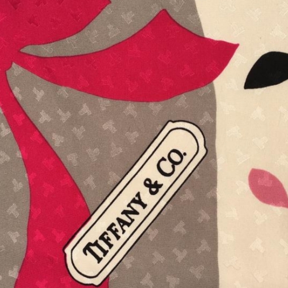 TIFFANY & CO. Silk Foulard Scarf - Picture 11 of 12